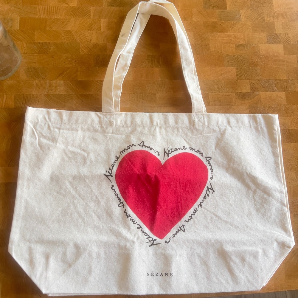 Sezane tote bag BRAND NEW